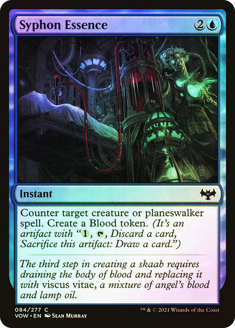 Syphon Essence\nInnistrad: Crimson Vow\nSingle\nMagic The Gathering
