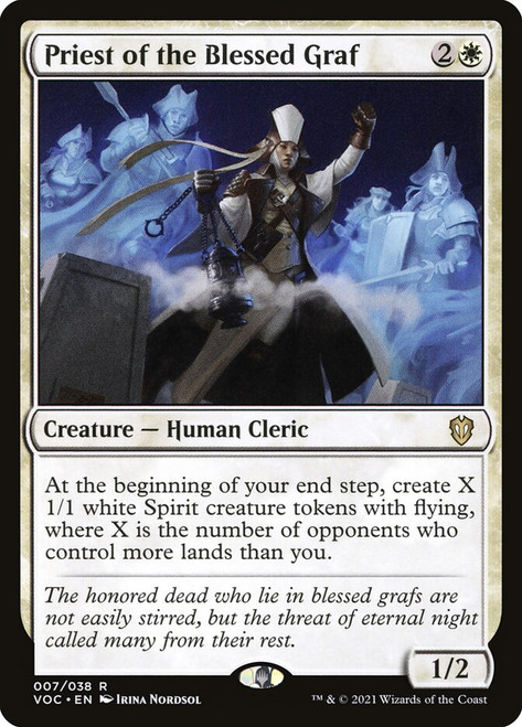 Priest of the Blessed Graf\nInnistrad: Crimson Vow Commander\nSingle\nMagic The Gathering