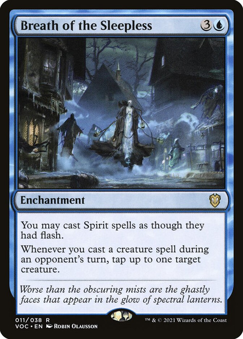 Breath of the Sleepless\nInnistrad: Crimson Vow Commander\nSingle\nMagic The Gathering