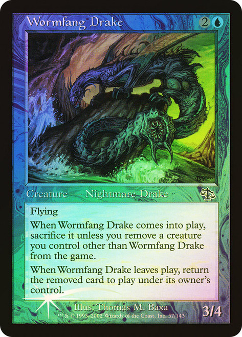 Wormfang Drake\nJudgment\nSingle\nMagic The Gathering