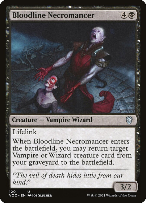 Bloodline Necromancer\nInnistrad: Crimson Vow Commander\nSingle\nMagic The Gathering