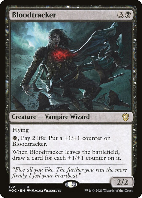 Bloodtracker\nInnistrad: Crimson Vow Commander\nSingle\nMagic The Gathering