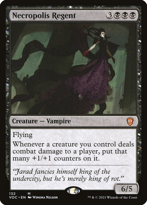 Necropolis Regent\nInnistrad: Crimson Vow Commander\nSingle\nMagic The Gathering