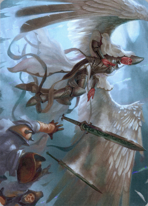 {Angelic Quartermaster Art Card}\nArt Series\nSingle\nMagic The Gathering