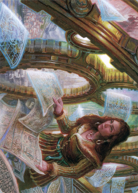 {Cartographer's Survey Art Card}\nArt Series\nSingle\nMagic The Gathering