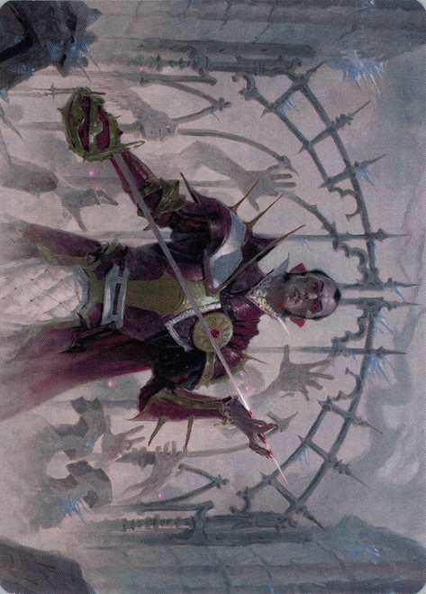 {Cemetery Gatekeeper Art Card}\nArt Series\nSingle\nMagic The Gathering
