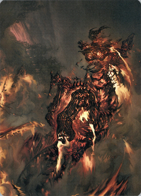 {Pyre Spawn Art Card}\nArt Series\nSingle\nMagic The Gathering