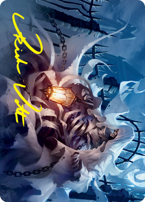 {Cemetery Illuminator Art Card} (Signed)\nArt Series\nSingle\nMagic The Gathering