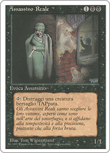 Royal Assassin
4th Edition - Italian
Single
Magic The Gathering