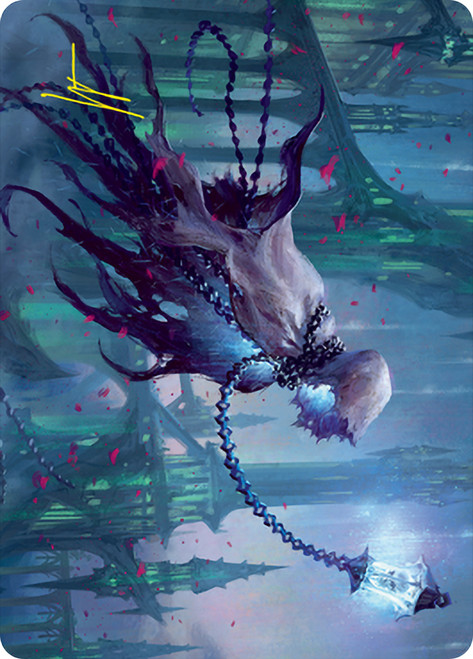 {Wanderlight Spirit Art Card} (Signed)\nArt Series\nSingle\nMagic The Gathering