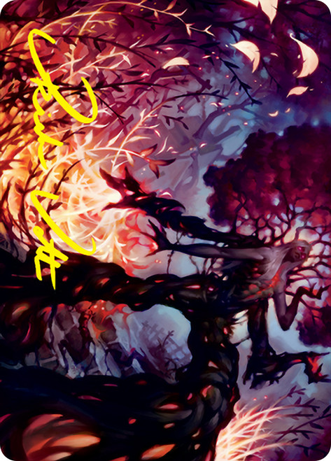 {Splendid Reclamation Art Card} (Signed)\nArt Series\nSingle\nMagic The Gathering