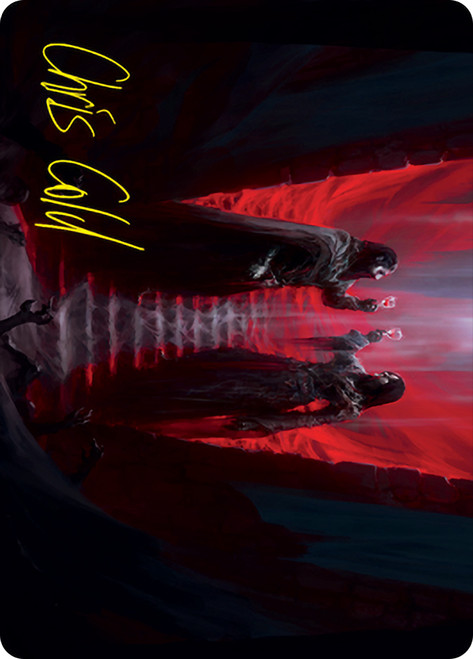 {Vampires' Vengeance Art Card} (Signed)\nArt Series\nSingle\nMagic The Gathering