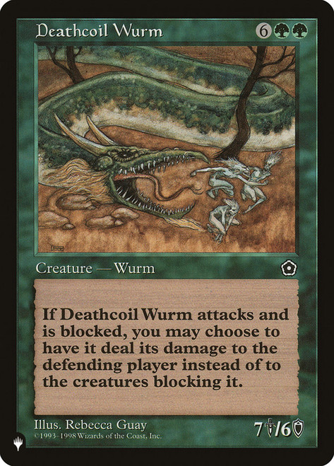 Deathcoil Wurm\nPlaneswalker Symbol Reprints\nSingle\nMagic The Gathering
