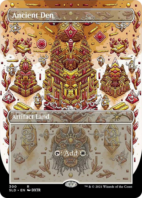 Ancient Den (Secret Lair) (Borderless)\nPromo: General\nSingle\nMagic The Gathering