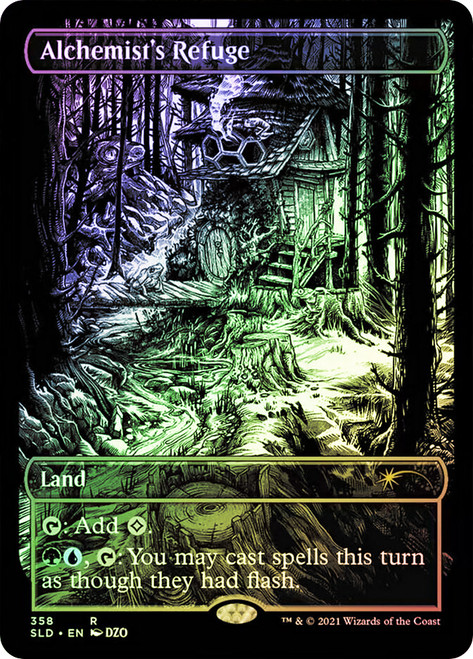 Alchemist's Refuge (Secret Lair) (Showcase)\nPromo: General\nSingle\nMagic The Gathering
