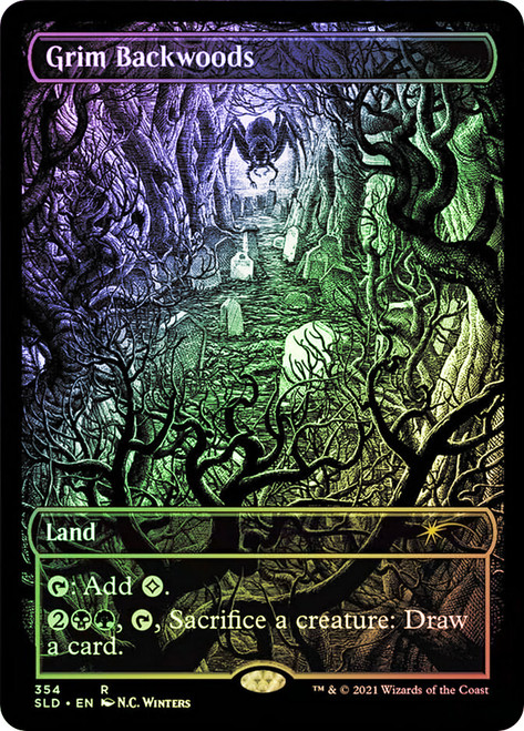 Grim Backwoods (Secret Lair) (Showcase)\nPromo: General\nSingle\nMagic The Gathering