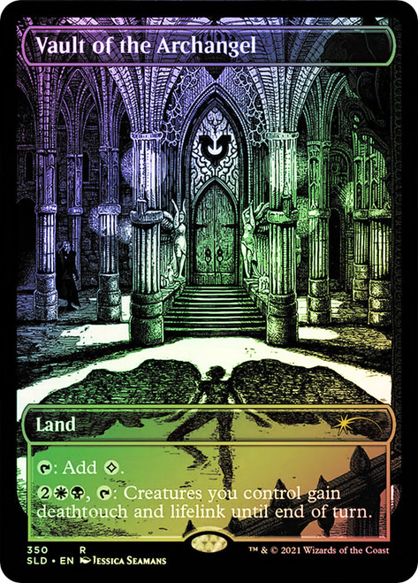 Vault of the Archangel (Secret Lair) (Showcase)\nPromo: General\nSingle\nMagic The Gathering