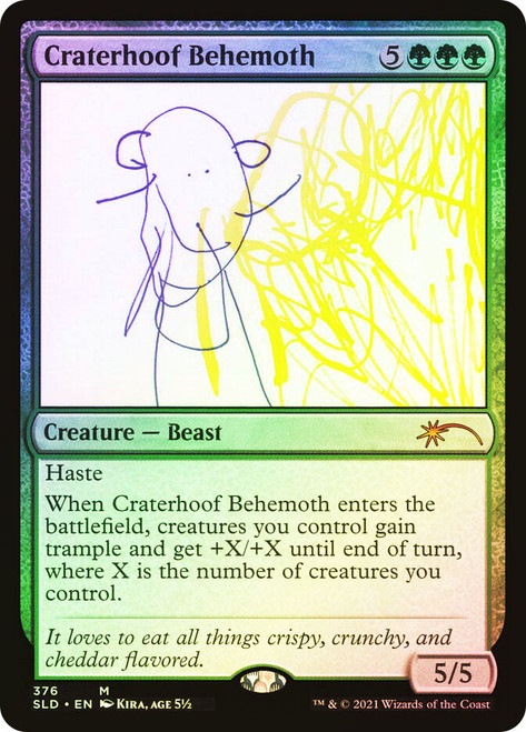 Craterhoof Behemoth | Secret Lair Drop | Star City Games