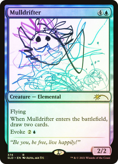 Mulldrifter (Secret Lair) (#374)\nPromo: General\nSingle\nMagic The Gathering