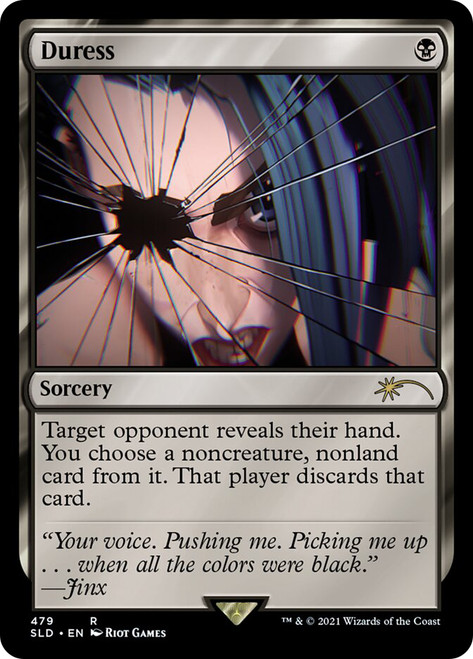 Duress (Secret Lair)\nPromo: General\nSingle\nMagic The Gathering