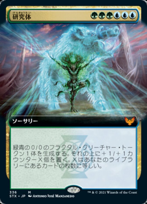 Body of Research (Extended Art)\nStrixhaven: School of Mages - Variants - Japanese\nSingle\nMagic The Gathering