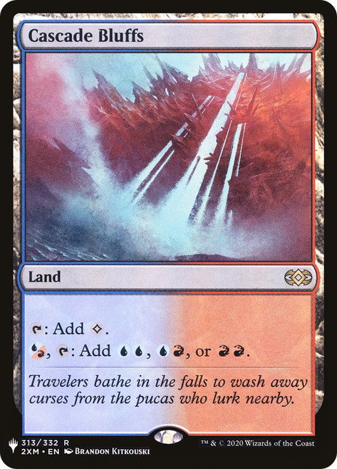 Cascade Bluffs\nPlaneswalker Symbol Reprints\nSingle\nMagic The Gathering