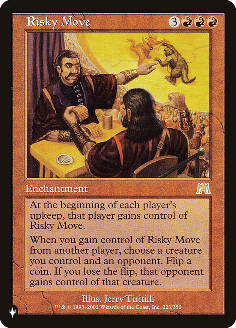 Risky Move\nPlaneswalker Symbol Reprints\nSingle\nMagic The Gathering