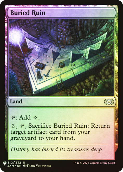 Buried Ruin\nPlaneswalker Symbol Reprints\nSingle\nMagic The Gathering