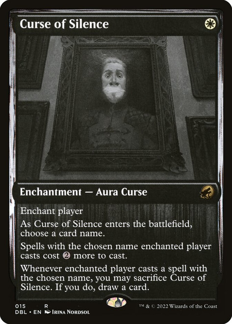 Curse of Silence\nInnistrad: Double Feature\nSingle\nMagic The Gathering