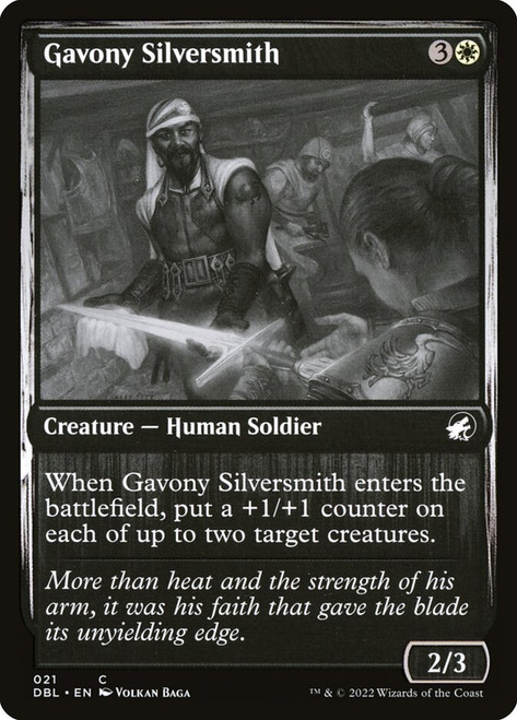 Gavony Silversmith\nInnistrad: Double Feature\nSingle\nMagic The Gathering