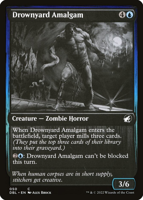 Drownyard Amalgam\nInnistrad: Double Feature\nSingle\nMagic The Gathering