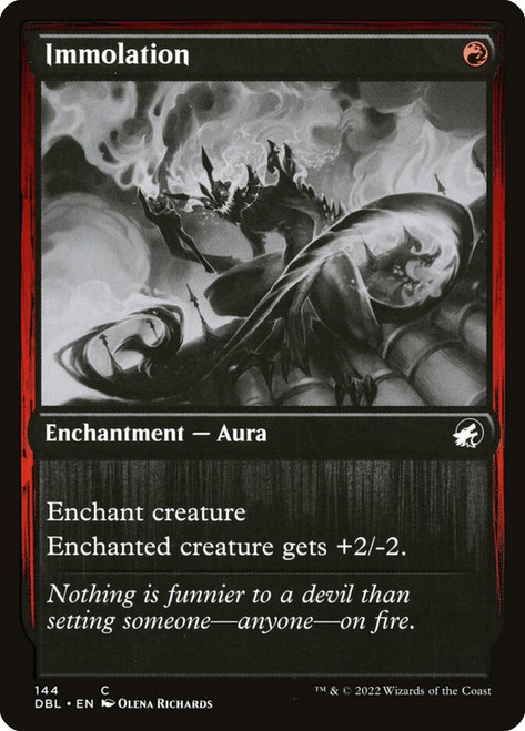 Immolation\nInnistrad: Double Feature\nSingle\nMagic The Gathering