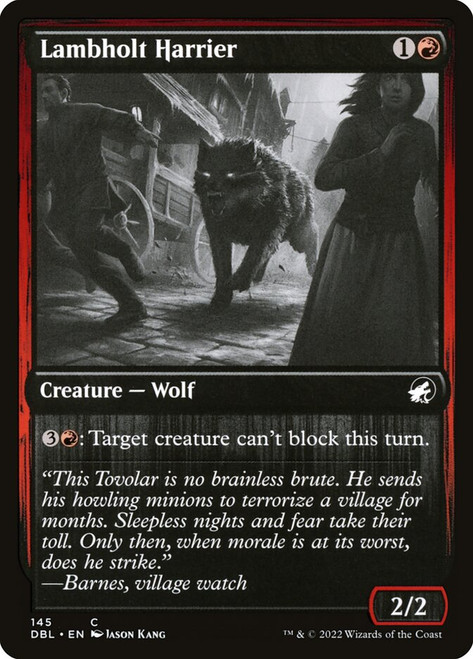 Lambholt Harrier\nInnistrad: Double Feature\nSingle\nMagic The Gathering