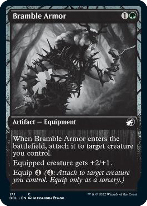 Bramble Armor (#171)\nInnistrad: Double Feature\nSingle\nMagic The Gathering