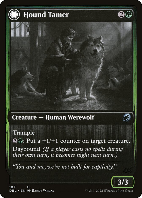 Hound Tamer // Untamed Pup\nInnistrad: Double Feature\nSingle\nMagic The Gathering
