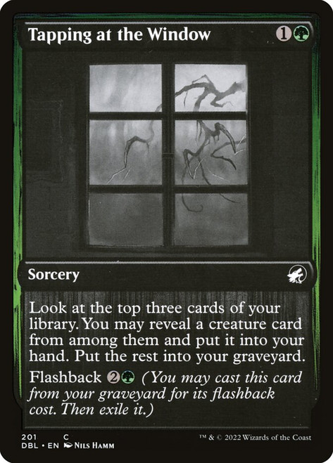 Tapping at the Window\nInnistrad: Double Feature\nSingle\nMagic The Gathering