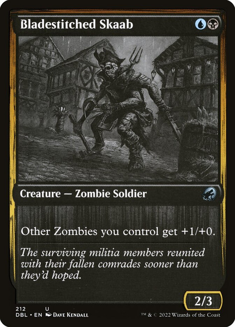 Bladestitched Skaab\nInnistrad: Double Feature\nSingle\nMagic The Gathering