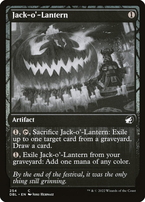 Jack-o'-Lantern\nInnistrad: Double Feature\nSingle\nMagic The Gathering