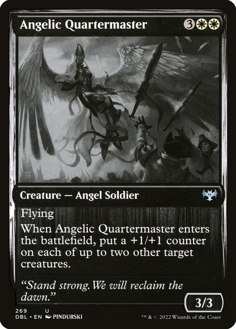 Angelic Quartermaster\nInnistrad: Double Feature\nSingle\nMagic The Gathering
