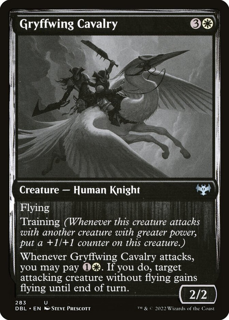 Gryffwing Cavalry\nInnistrad: Double Feature\nSingle\nMagic The Gathering