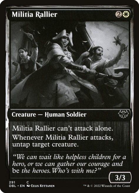 Militia Rallier\nInnistrad: Double Feature\nSingle\nMagic The Gathering