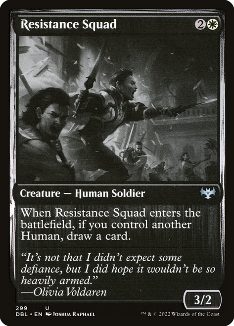 Resistance Squad\nInnistrad: Double Feature\nSingle\nMagic The Gathering