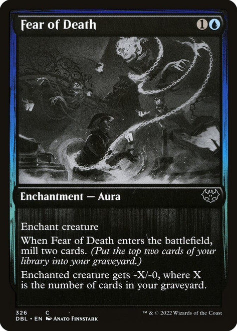 Fear of Death\nInnistrad: Double Feature\nSingle\nMagic The Gathering
