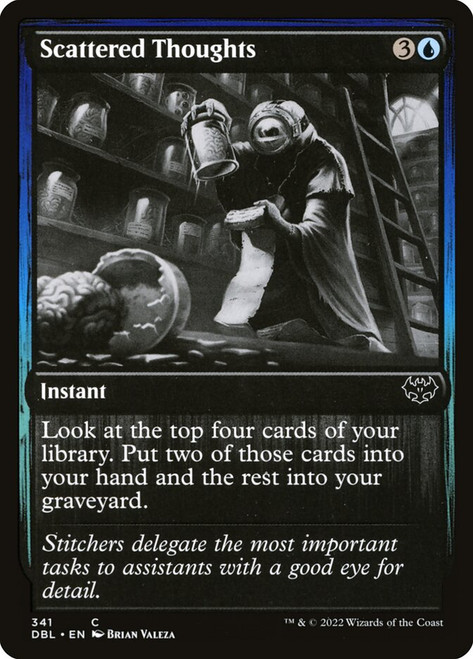 Scattered Thoughts\nInnistrad: Double Feature\nSingle\nMagic The Gathering
