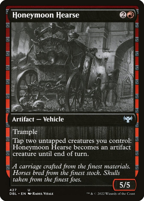 Honeymoon Hearse\nInnistrad: Double Feature\nSingle\nMagic The Gathering