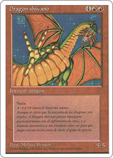 Shivan Dragon
4th Edition - Spanish
Single
Magic The Gathering