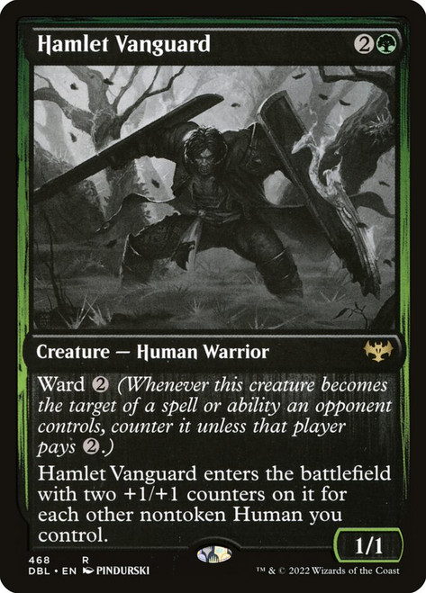 Hamlet Vanguard\nInnistrad: Double Feature\nSingle\nMagic The Gathering