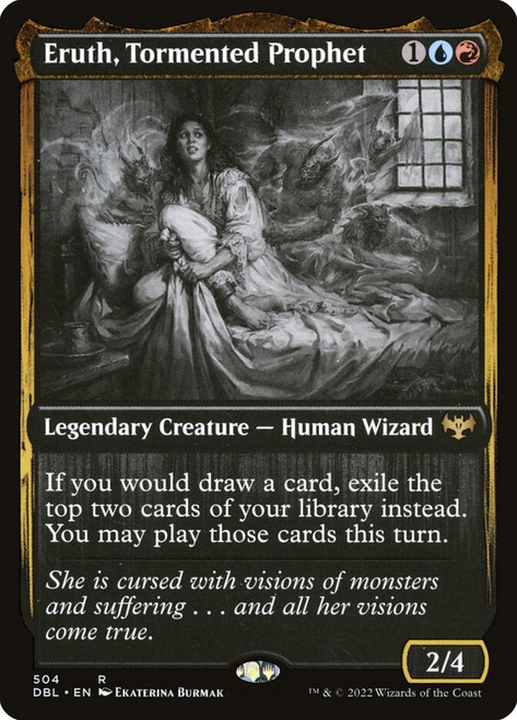 Eruth, Tormented Prophet\nInnistrad: Double Feature\nSingle\nMagic The Gathering