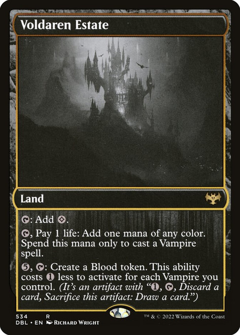 Voldaren Estate\nInnistrad: Double Feature\nSingle\nMagic The Gathering