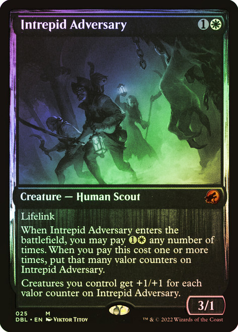 Intrepid Adversary\nInnistrad: Double Feature\nSingle\nMagic The Gathering